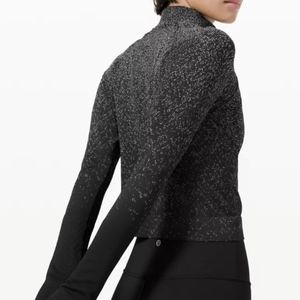 Lululemon Rest Less 1/2 zip crop top